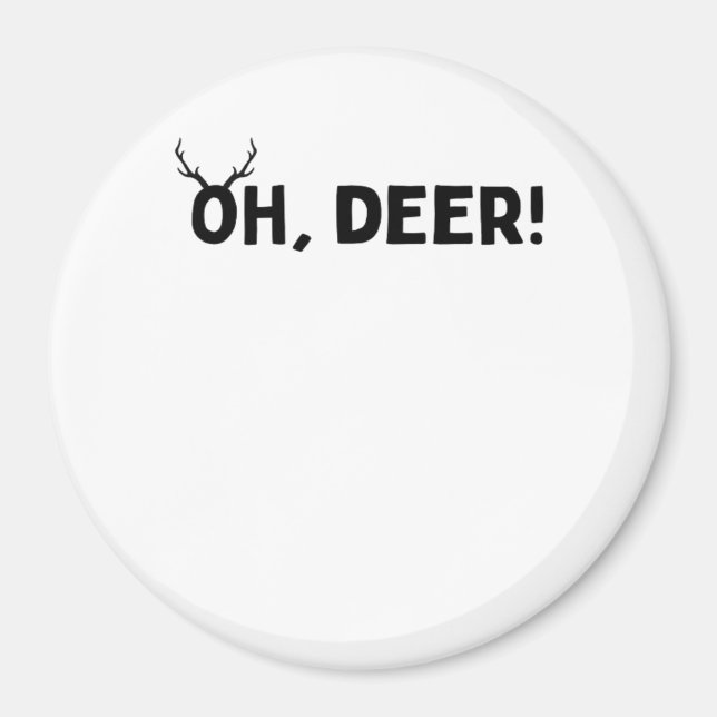 Íman Oh Deer Estética Simples (Frente)