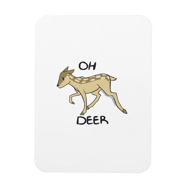Íman Oh Deer Estilo Elegante Atemporal  (Vertical)