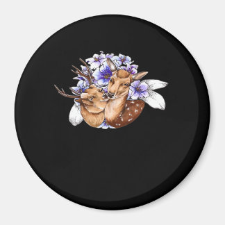 Íman Oh Deer Estilo Minimalista Limpo