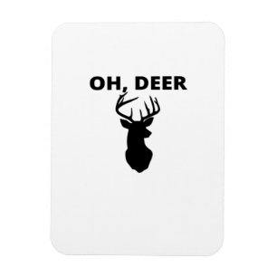 Íman Oh Deer Oh Dear Estilo de Arte Caprichoso
