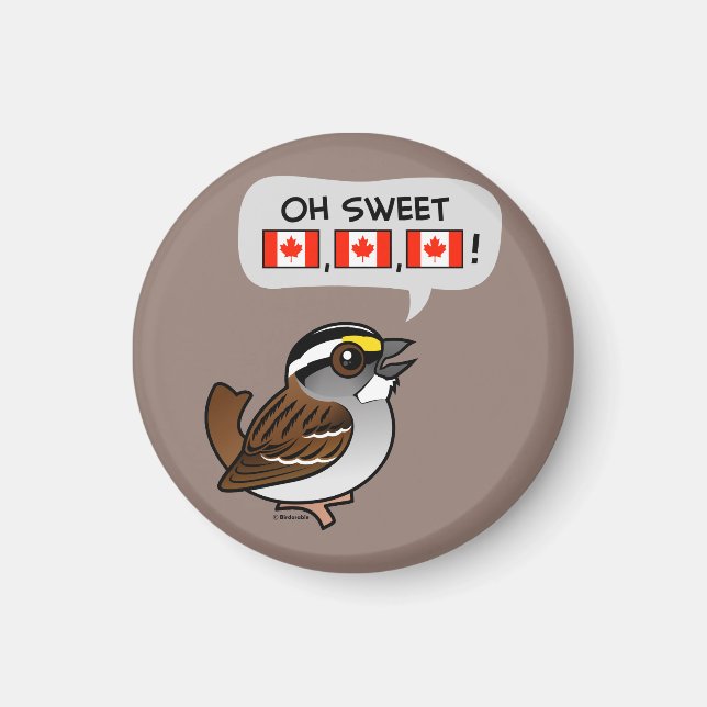 Íman Oh, doce Canadá (Frente)