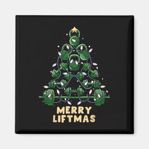Íman Oh Liftmas Tree Kettlebell Gym Ugly Natal