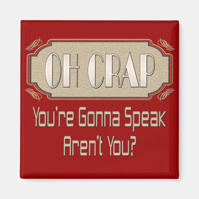 Íman Oh, merda (Frente)