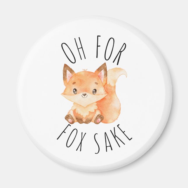 Íman Oh para Fox Sake (Frente)
