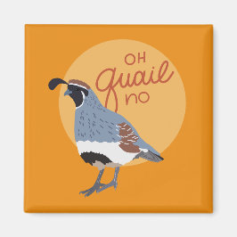 Íman Oh Quail No Illustrated Gambel’s Quail