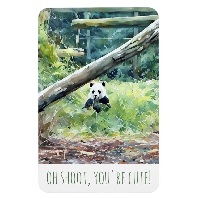 Íman Oh Shoot, você é um magnata de Panda (Vertical)
