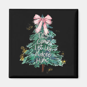 Íman Oh Venha Vamos Adorá-Lo Natal Uni G Pequeno Mod
