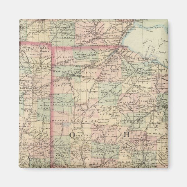 Íman Ohio e Indiana (Frente)