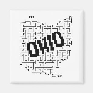 Íman Ohio Maze Quebra-cabeça