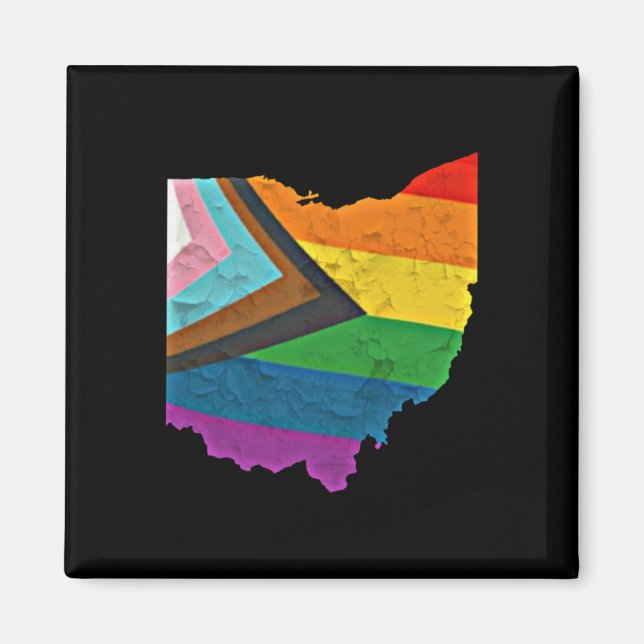Íman Ohio Pride Sticker (Frente)