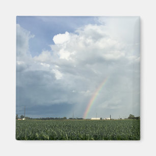 Íman Ohio Rainbow Over Cornfield
