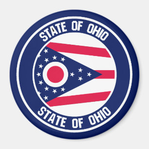 Íman Ohio Round Emblem