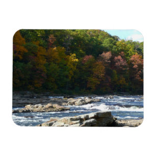 Íman Ohiopyle River Rapids in Fall Pennsylvania Autumn