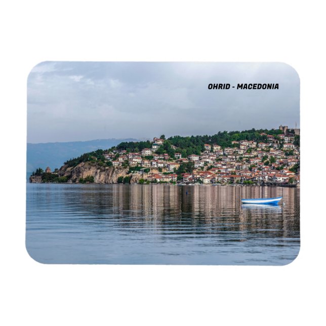 Íman Ohrid - Magnet Macedônia (Horizontal)