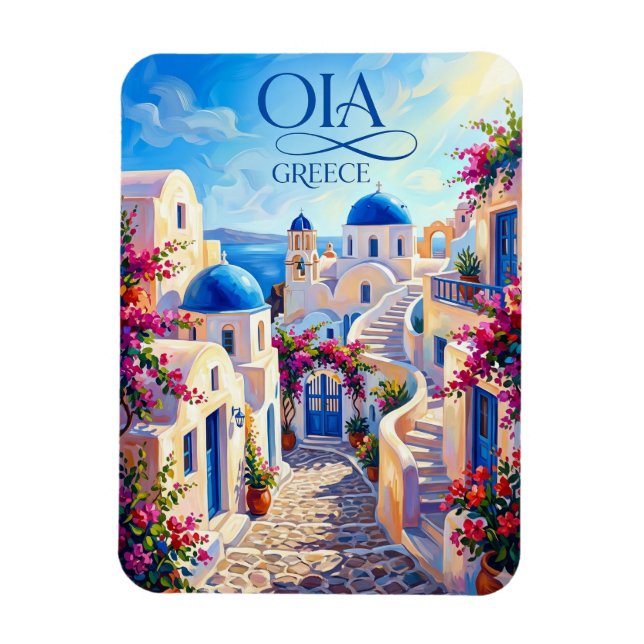 Íman Óia Grécia (Vertical)