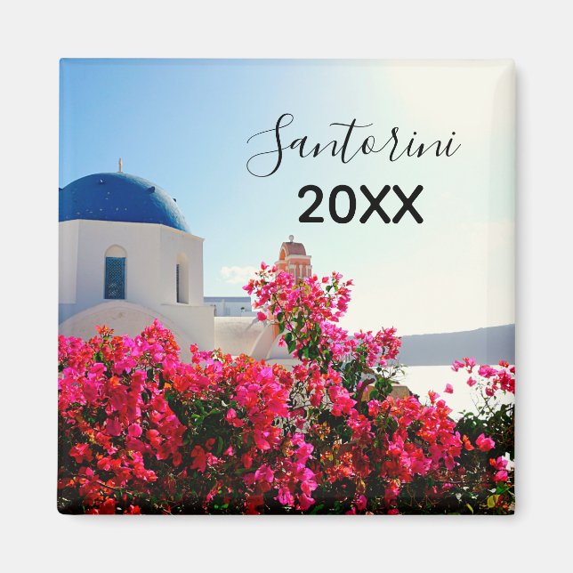 Íman Oia Santorini, Fotografia Grécia (Frente)