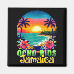 Íman Oito rios jamaica praia pôr do sol tropical verão