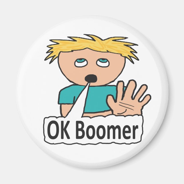 Íman OK Boomer (Frente)