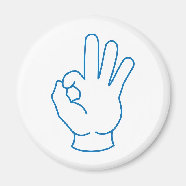 Íman Ok Mão (Frente)