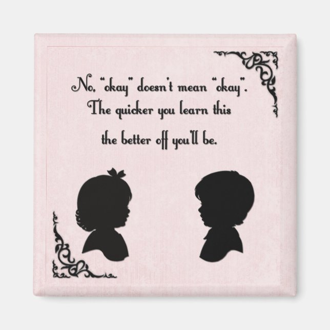 Íman Ok, não significa "Magnet" (Frente)