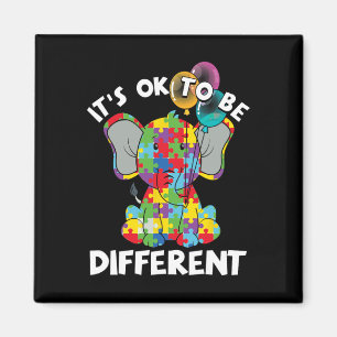 Íman Ok Seja Diferente Autista Elefante Bylloons Autism