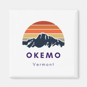 Íman Okemo Vermont Skiing Snowboard Hikers Oferece