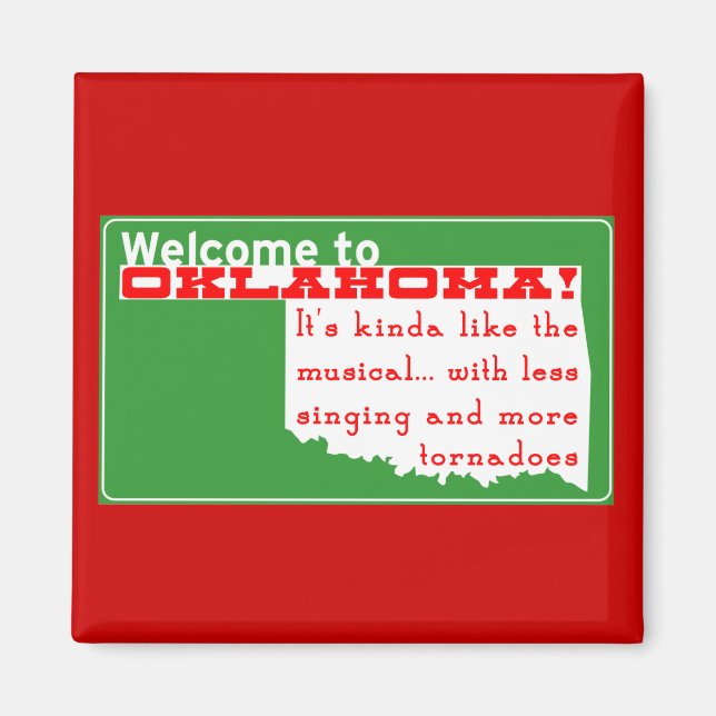 Íman Oklahoma (Frente)