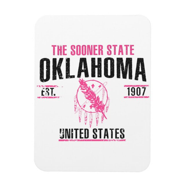 Íman Oklahoma (Vertical)