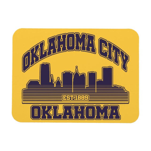 Íman Oklahoma City, Oklahoma (Horizontal)