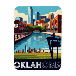 Íman Oklahoma EUA Rota 66 Estrada Americana Viagem 🛣