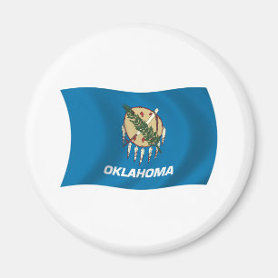 Íman Oklahoma Flag Magnet
