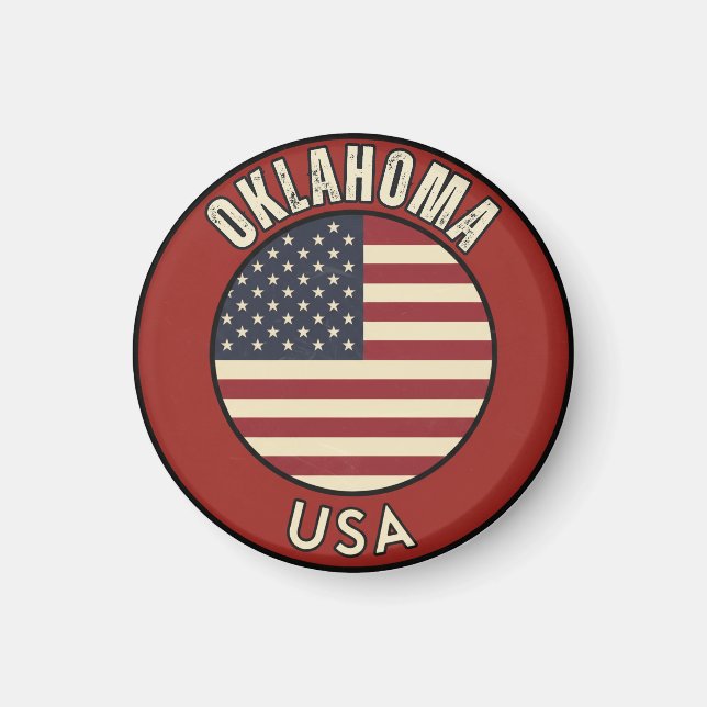 Íman Oklahoma United States of America (Frente)