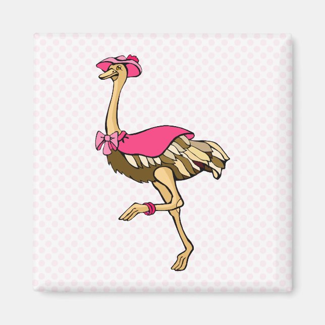 Íman Oksana Ostrich (Frente)