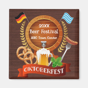 Íman Oktoberfest Beer Barrel