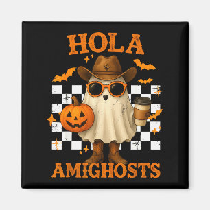 Íman Olá Amighosts Cowboy Fantasma engraçado do Hallowe