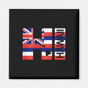 Íman Olá Bandeira das Ilhas Havaianas
