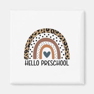 Íman Olá Equipe de Professores da Pré-Escola Arco-Íris 