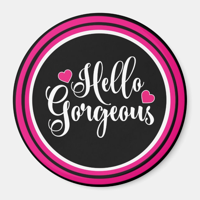 Íman Olá, Gorgeous (Frente)