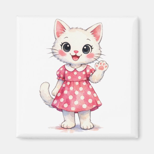 Íman Olá Kitty! (Frente)