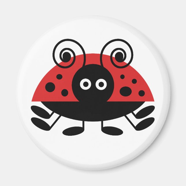 Íman Olá Ladybug (Frente)