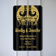 Olá, Minhas Bonitas Portas Do Halloween Cruise