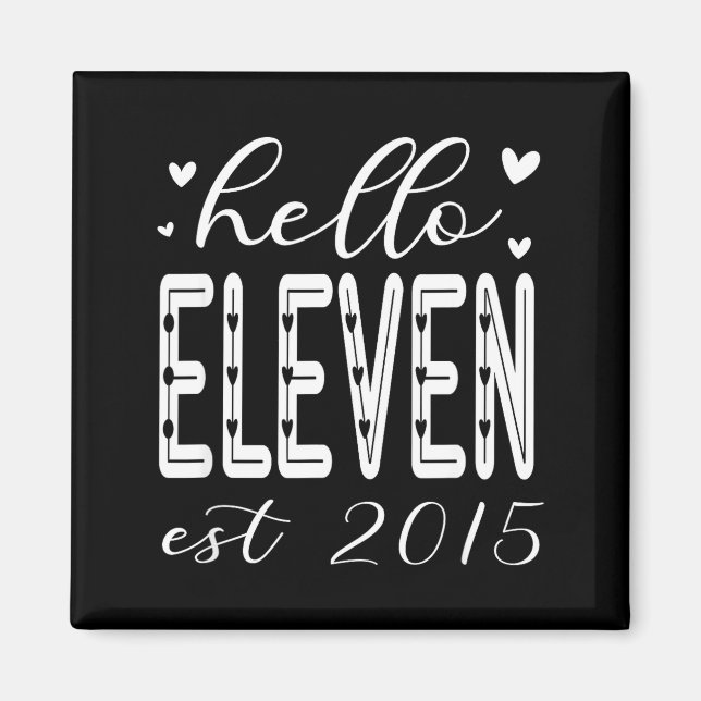 Íman Olá Mínimo Eleven Est 2015 11 (Frente)