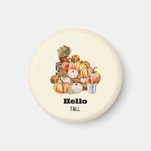 Íman Olá, outono Russo Pumpkins e outono do País