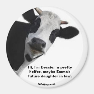 Íman Olá, sou a Bessie, futura filha da Emma. Mag