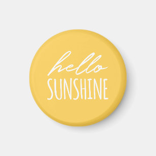 Íman Olá Sunshine Magneto Amarelo Ensolarado