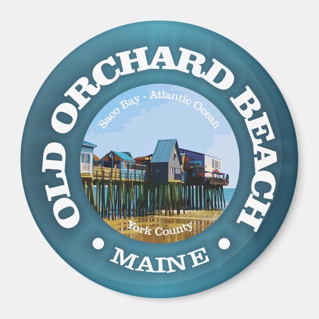 Íman Old Orchard Beach (C) (Frente)