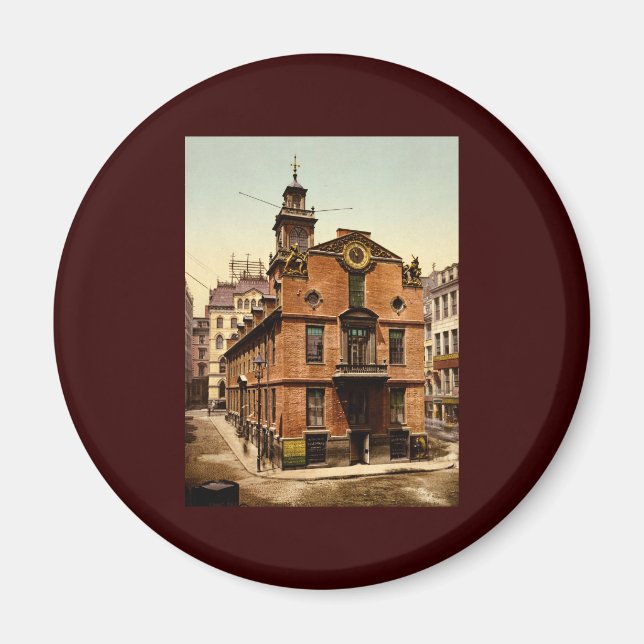 Íman Old State House Boston Massachusetts (Frente)