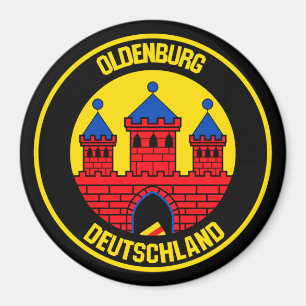 Íman Oldenburg Round Emblem