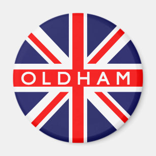 Íman Oldham UK Flag