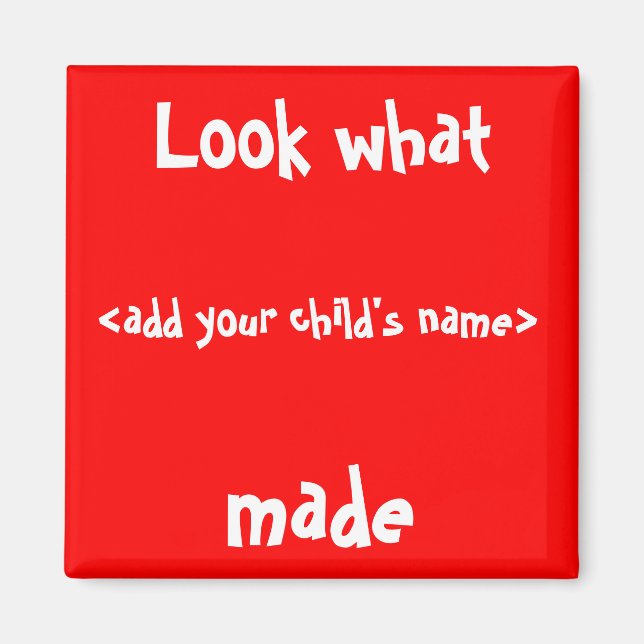 Íman Olha O Que Fiz! (Frente)